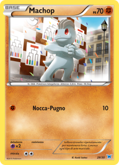 Machop from XY trainer Kit (Latios)