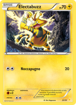 Electabuzz from XY trainer Kit (Pikachu Libre)