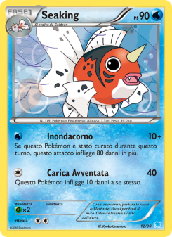Seaking from XY trainer Kit (Suicune)