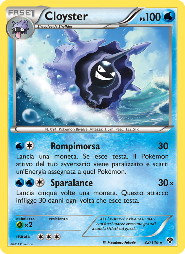 Cloyster from XY