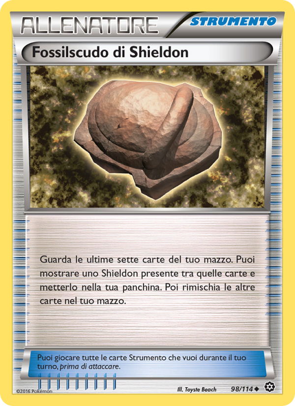 Fossilscudo di Shieldon