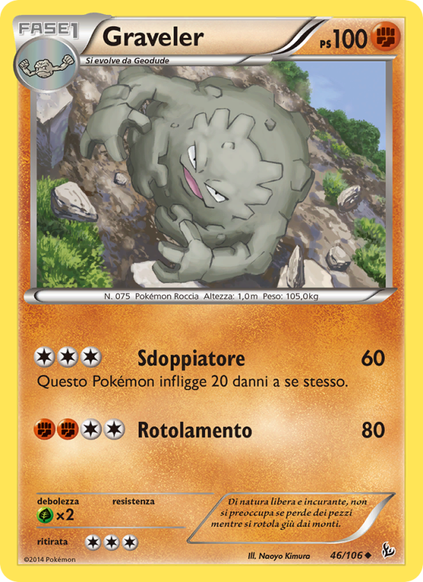 Graveler from Fuoco Infernale