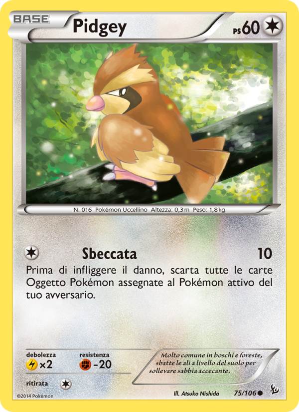 Pidgey from Fuoco Infernale