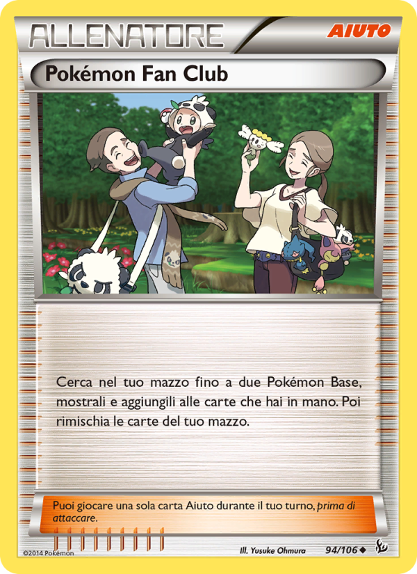 Pokémon Fan Club from Fuoco Infernale