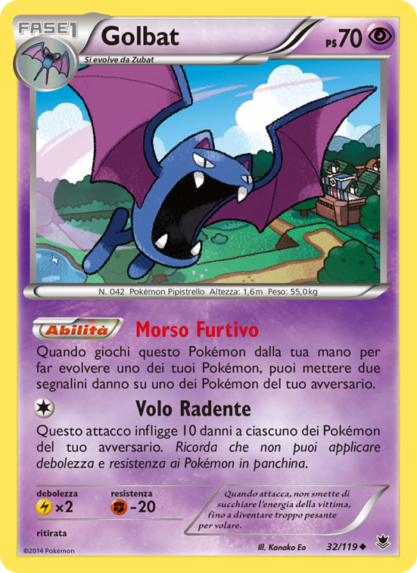 Golbat from Forze Spettrali