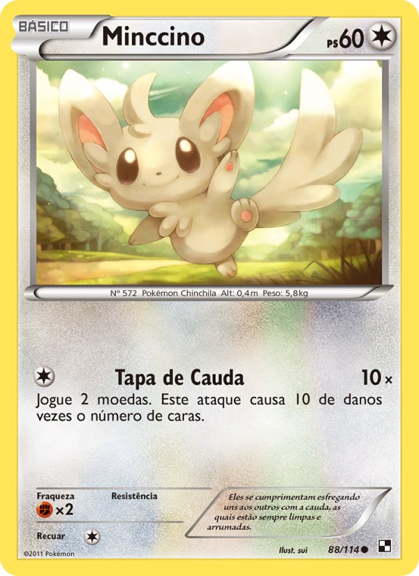 Minccino from Black & White