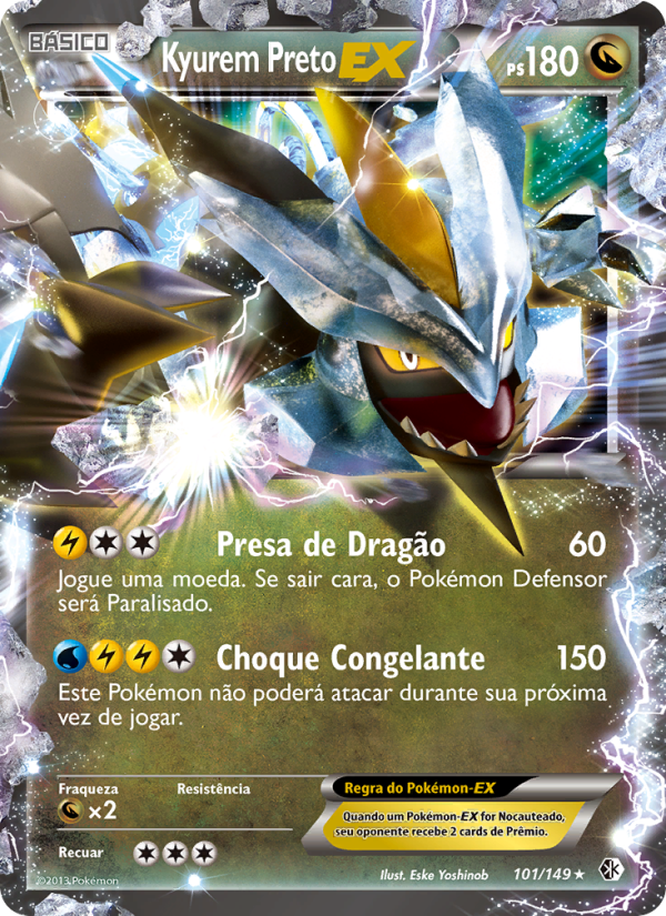 Kyurem Preto-EX from Fronteiras Cruzadas