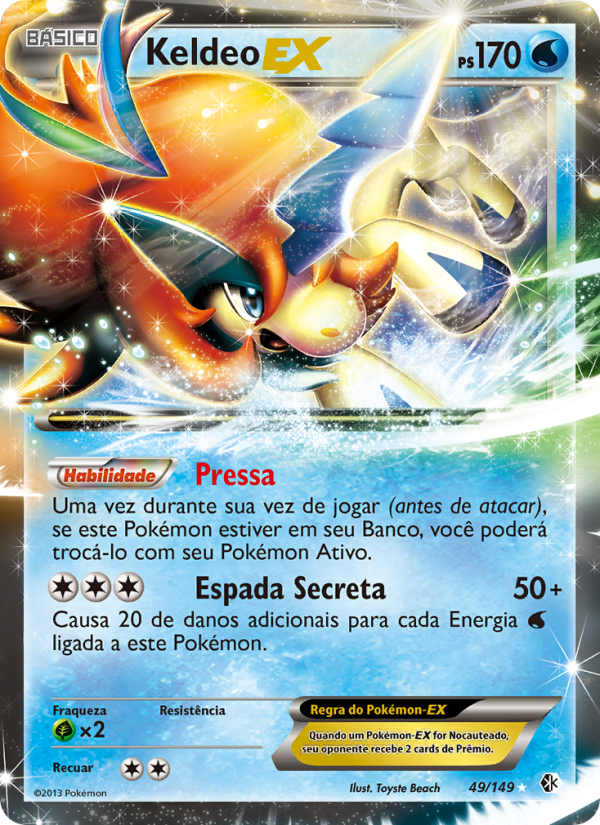 Keldeo-EX from Fronteiras Cruzadas