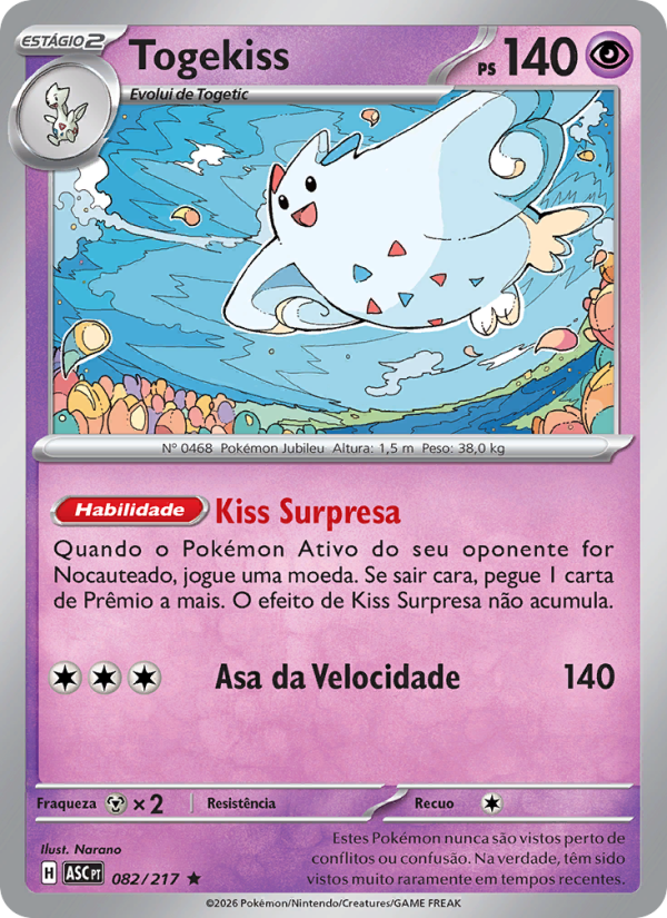 Togekiss from Heróis Excelsos