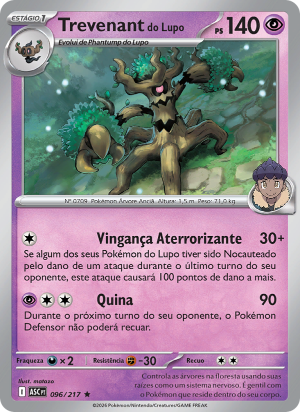 Trevenant do Lupo