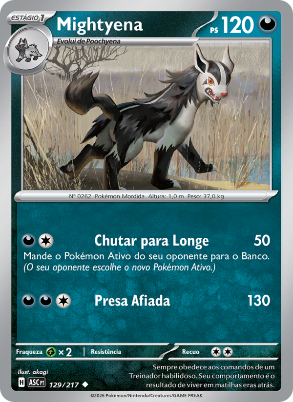 Mightyena from Heróis Excelsos