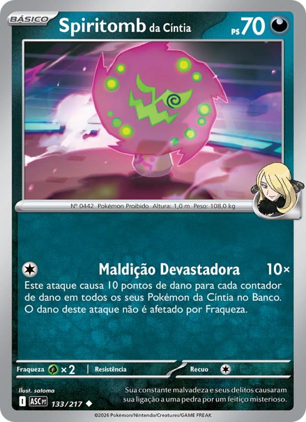 Spiritomb da Cíntia from Heróis Excelsos