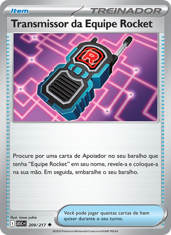 Transmissor da Equipe Rocket from Heróis Excelsos