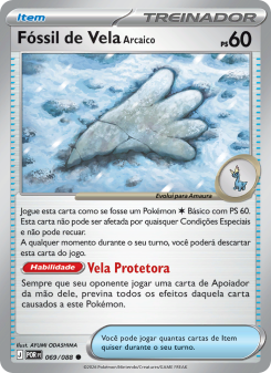 Fóssil de Vela Arcaico