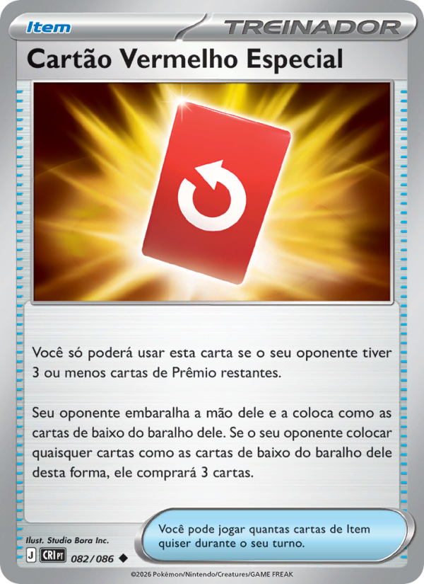 Cartão Vermelho Especial