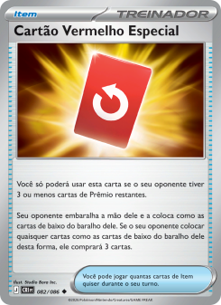 Cartão Vermelho Especial