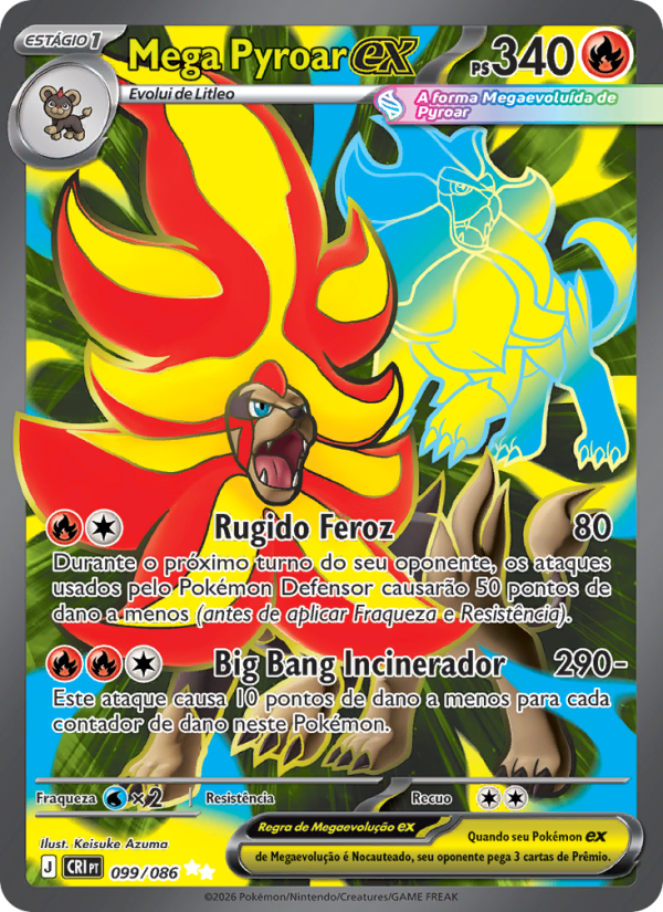 Mega Pyroar ex