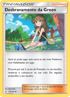 Desbravamento da Green