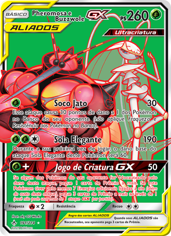 Pheromosa e Buzzwole GX