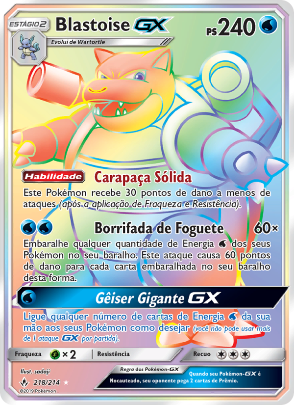 Blastoise GX