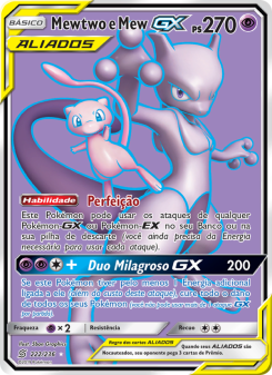 Mewtwo e Mew GX