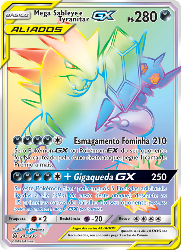 Mega Sableye e Tyranitar GX