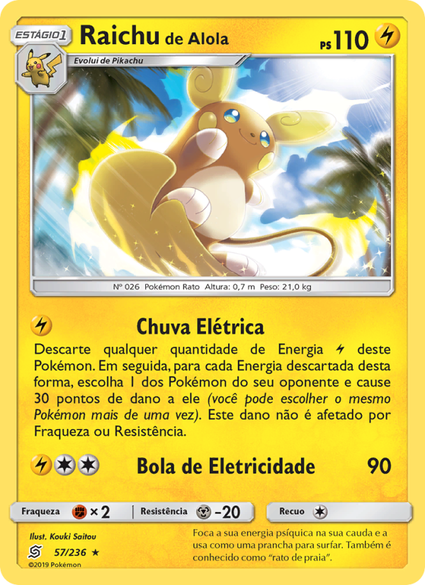 Raichu de Alola