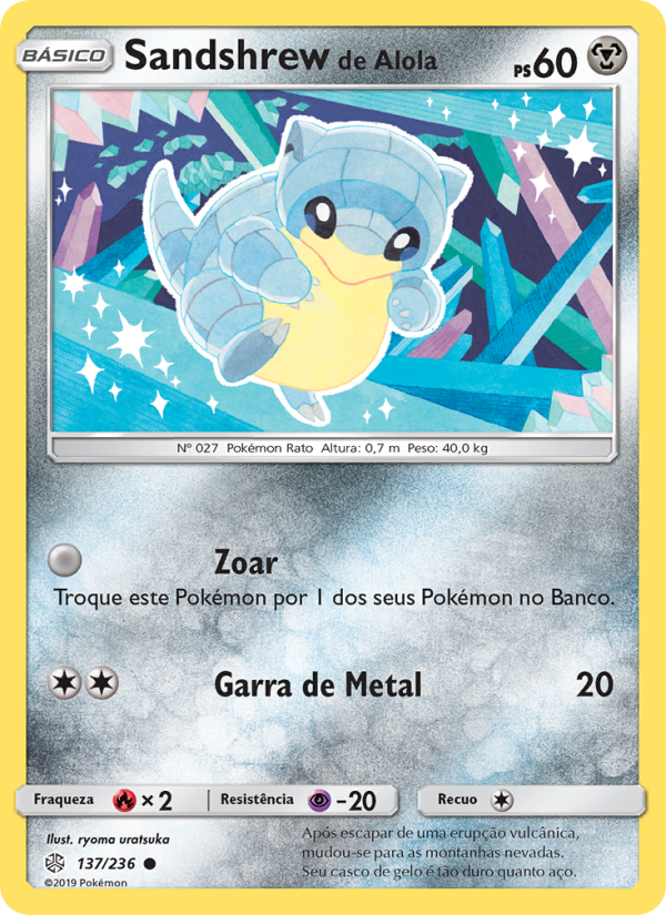Sandshrew de Alola