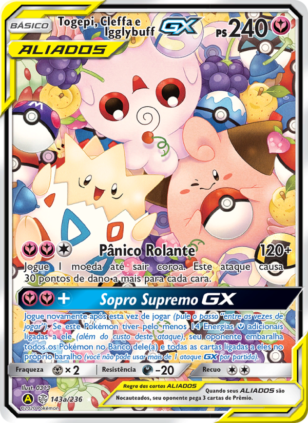 Togepi, Cleffa e Igglybuff GX