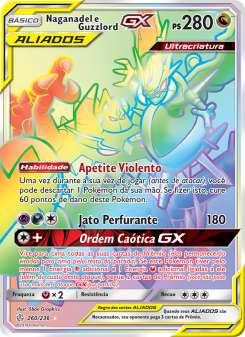 Naganadel e Guzzlord GX