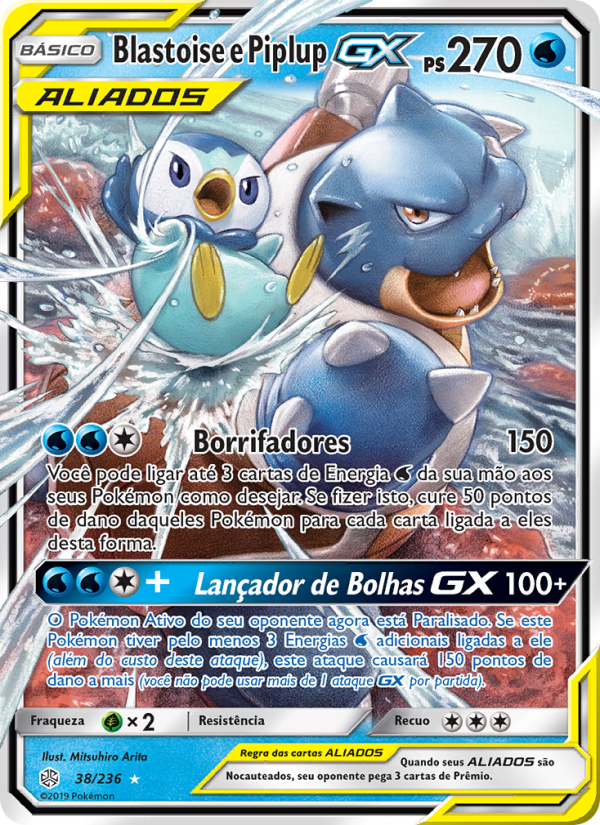 Blastoise e Piplup GX