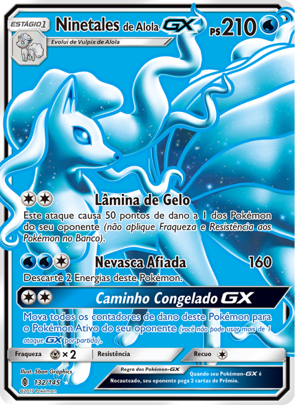Ninetales de Alola GX