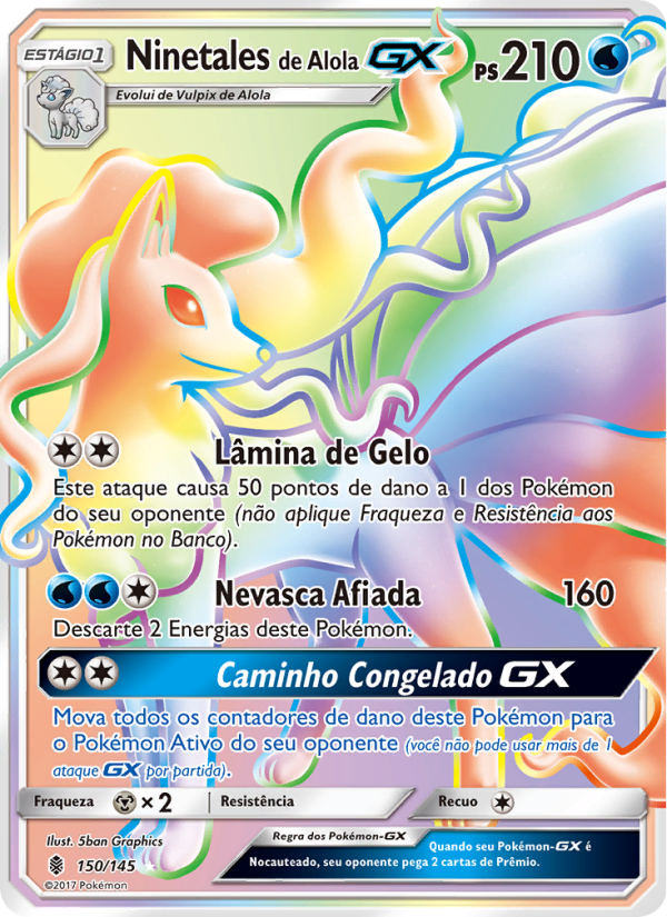 Ninetales de Alola GX