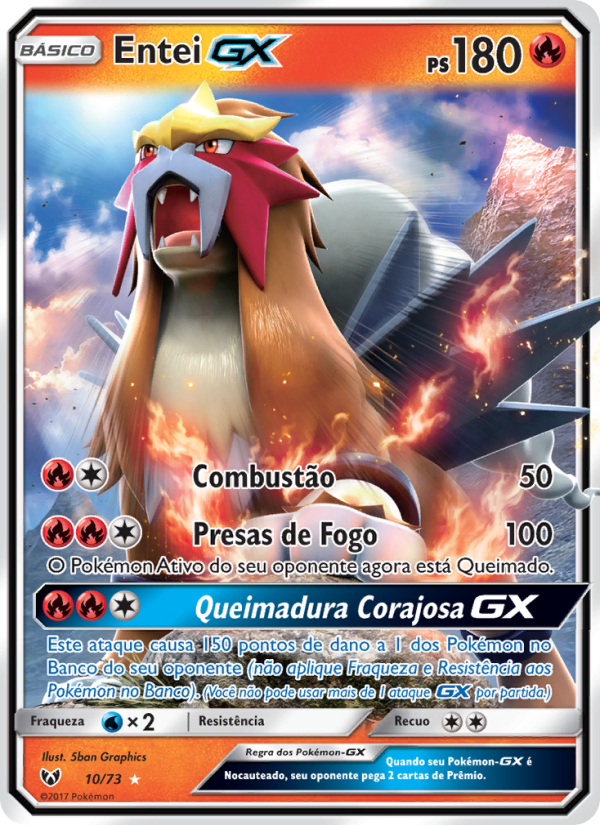 Entei GX from Lendas Luminescentes