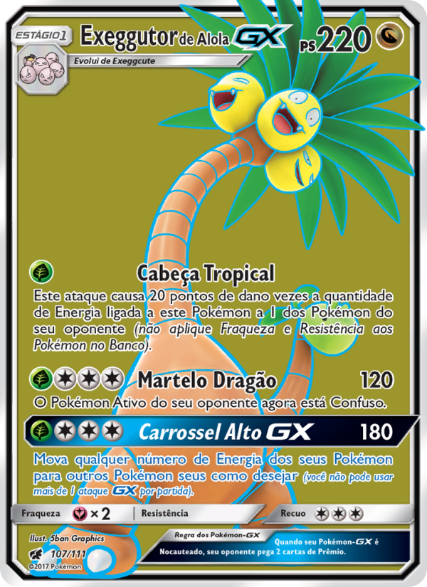 Exeggutor de Alola GX
