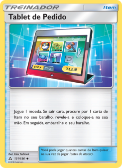 Tablet de Pedido