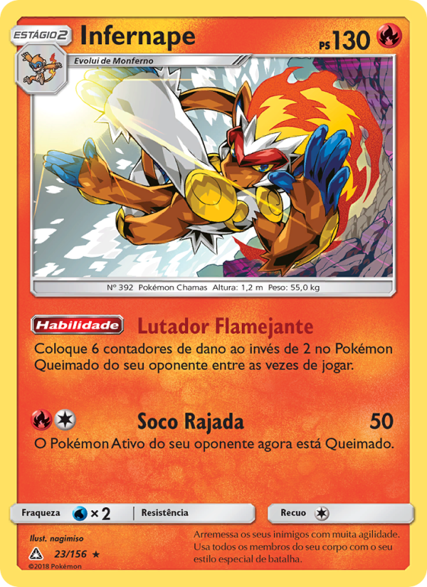 Infernape from Ultra Prisma