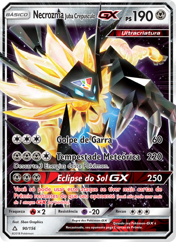 Necrozma Juba Crepúsculo GX