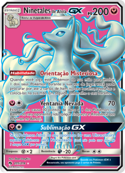 Ninetales de Alola GX