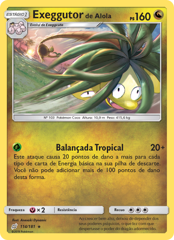 Exeggutor de Alola