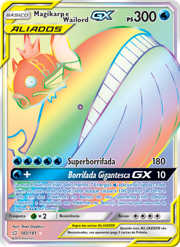 Magikarp e Wailord GX