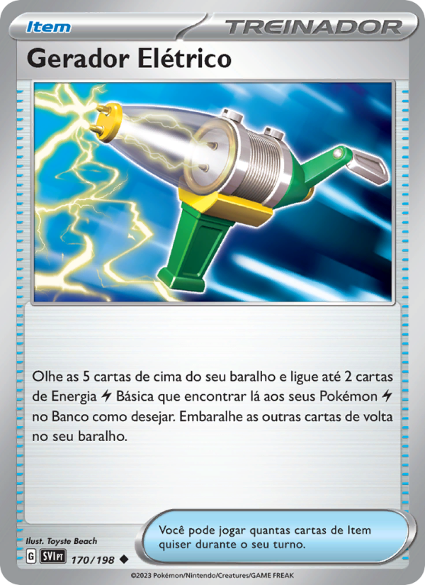 Gerador Elétrico from Escarlate e Violeta