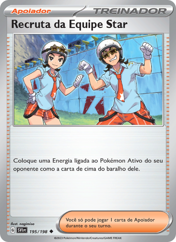 Recruta da Equipe Star from Escarlate e Violeta