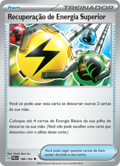 Recuperação de Energia Superior