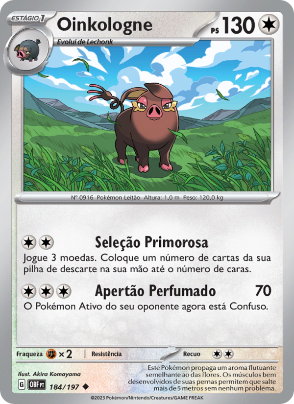 Oinkologne from Obsidiana em Chamas