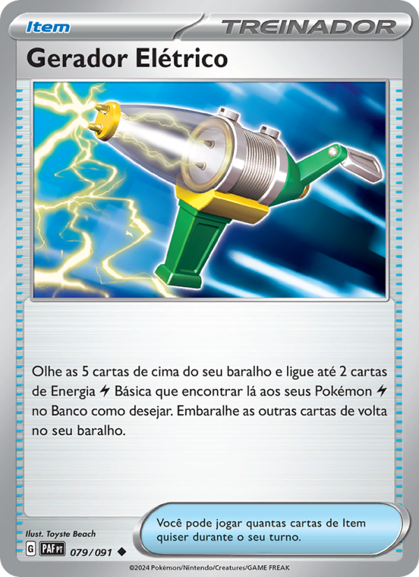 Gerador Elétrico from Destinos de Paldea