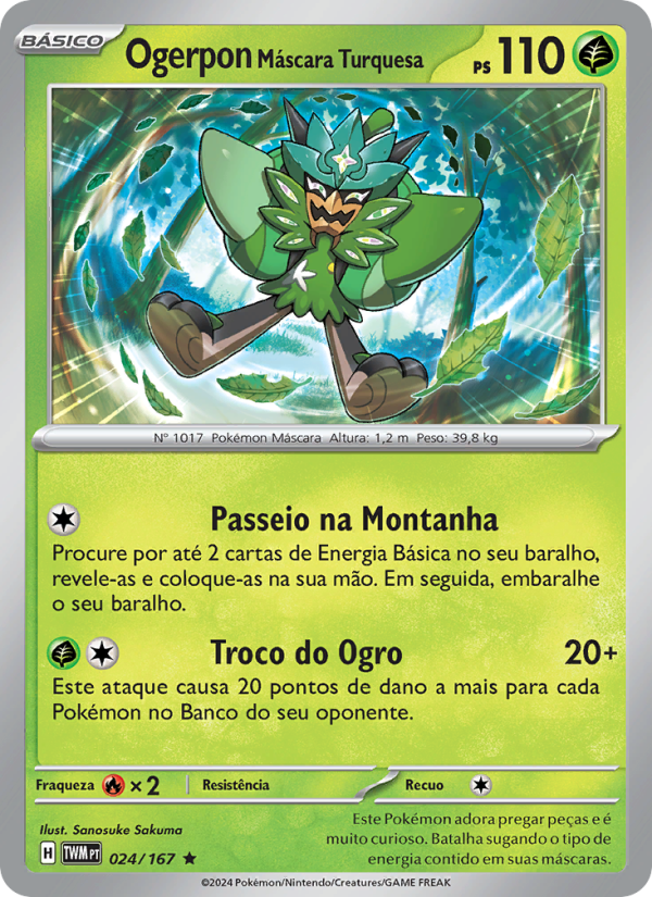 Ogerpon Máscara Turquesa