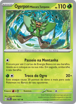 Ogerpon Máscara Turquesa