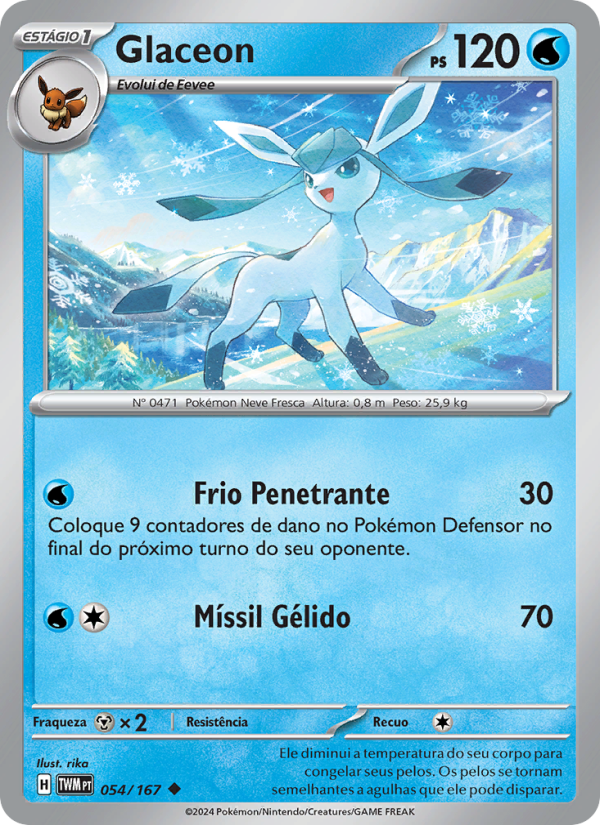 Glaceon from Máscaras do Crepúsculo