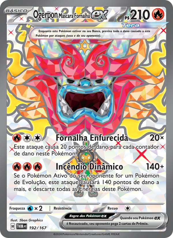 Ogerpon Máscara Fornalha ex